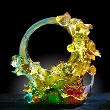 流光溢彩的藝術 琉璃工藝品的世界與寶石鑒賞